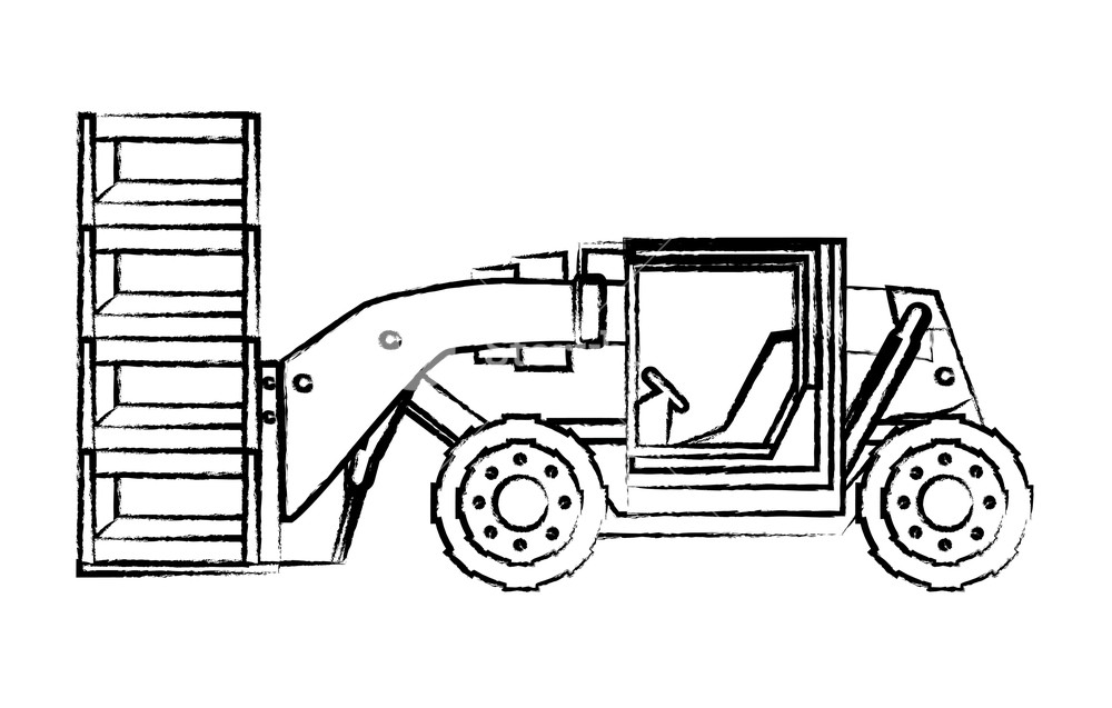 Construction Truck Icon Over White Background, Vector Illustration 1000x637 Construction Truck Icon Over White Background, Vector Illustration