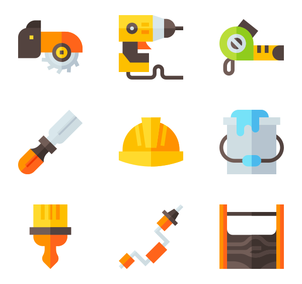 600x564 Construction Icons
