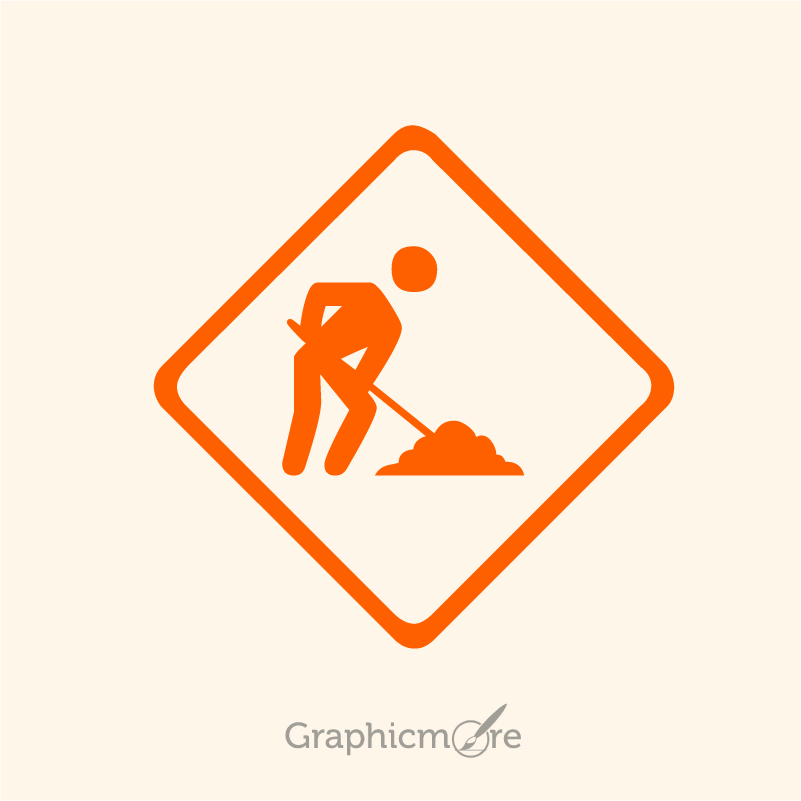 801x801 Under Construction Icon Design Free Vector