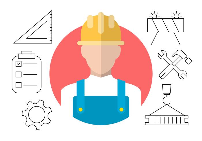 700x490 Construction Vector Icons