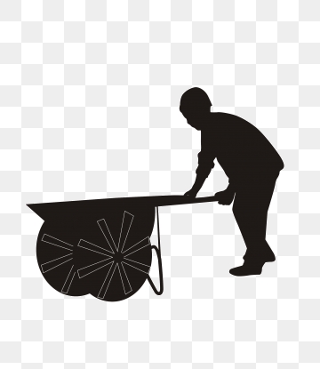 360x415 Free Download Survey Of Construction Workers Silhouette Png