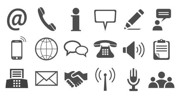 Contact Icons Vector at Vectorified.com | Collection of Contact Icons ...