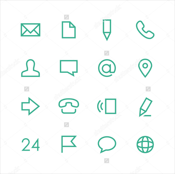 600x596 Contact Icons