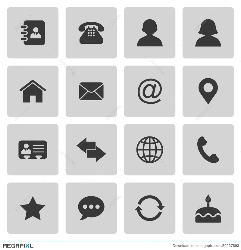 800x830 Contact Icon Vector Free Download