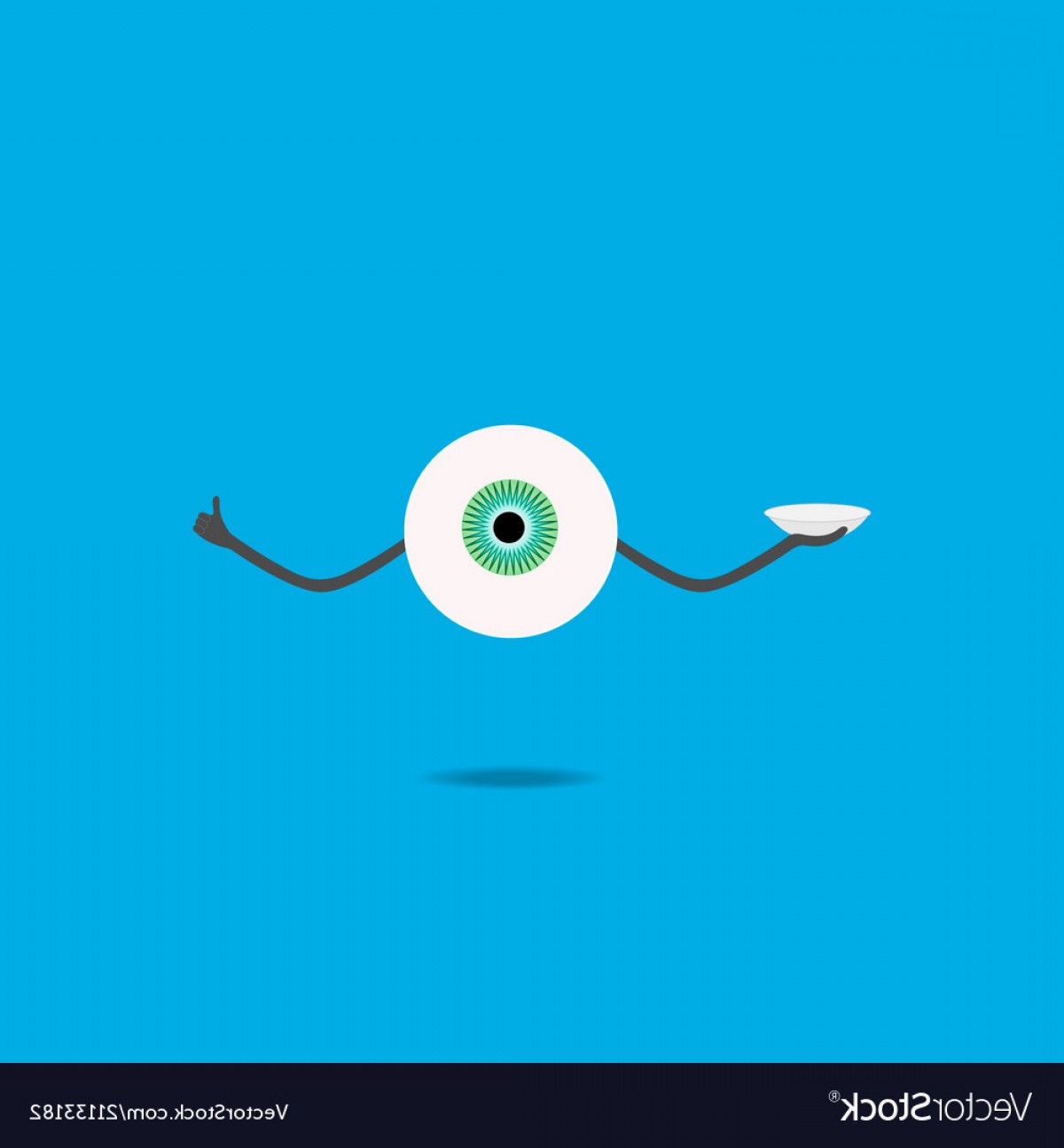Contact Lens Vector