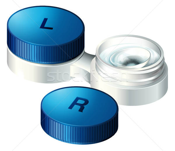 600x517 Contact Lenses Vector Illustration Daniel Cole
