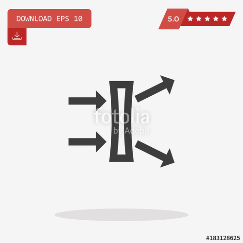 500x500 Contact Lens Vector Icon Stock Image And Royalty Free Vector