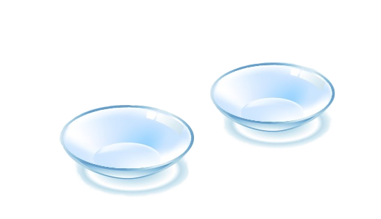 548x315 Contact Lens Vector