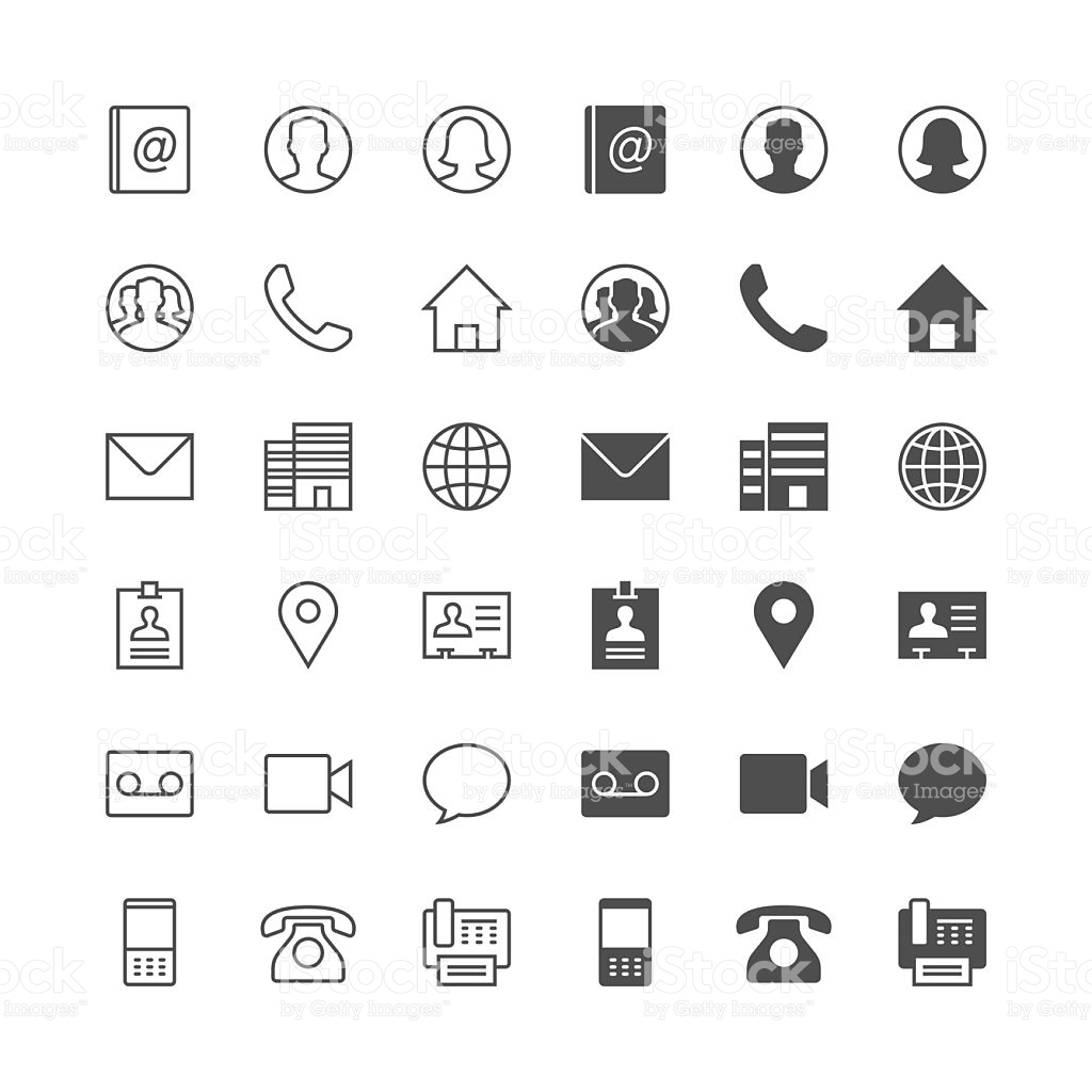 1024x1024 Contact Icon Vector