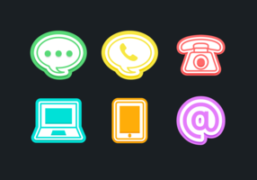 286x200 Contact Free Vector Art