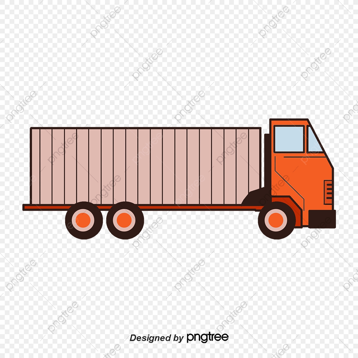 1200x1200 Container Truck, Hand Painted, Truck, Container Png And Vector