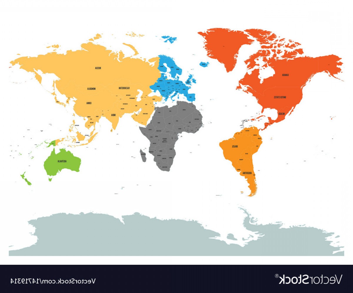 Continents Vector at Vectorified.com | Collection of Continents Vector ...