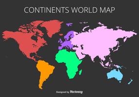 Continents Vector at Vectorified.com | Collection of Continents Vector ...