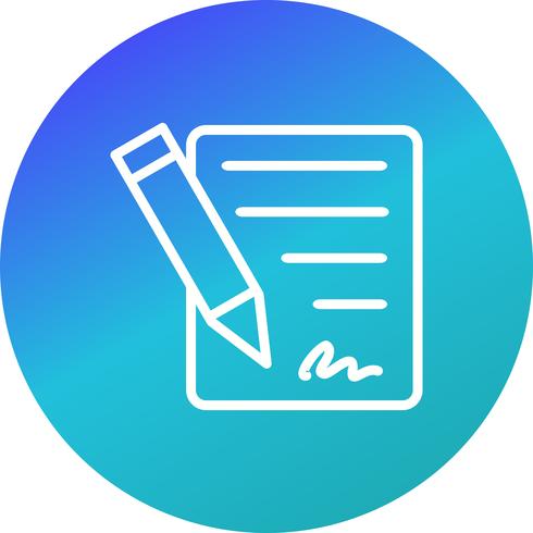 490x490 Contract Vector Icon