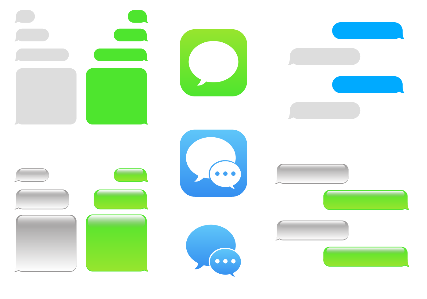 1400x980 Free Imessage Vector