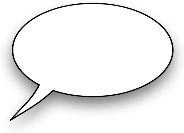 600x434 Cartoon,speech Bubble Free Vector In Open Office Drawing