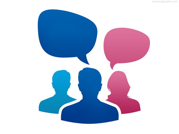 610x458 Free Team Conversation Icon