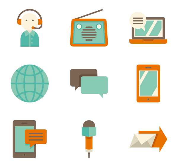 600x564 Conversation Icons