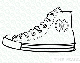 Converse Shoes Vector