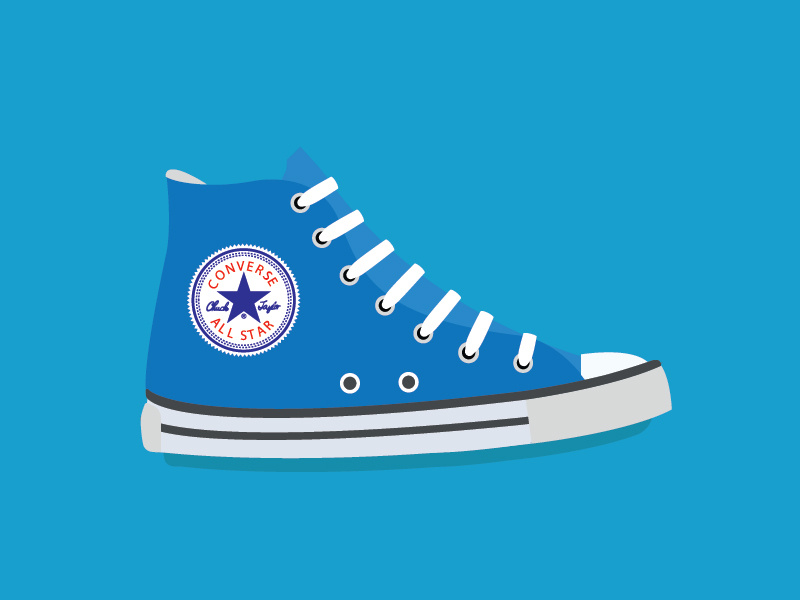 Converse Shoes Vector at Vectorified.com | Collection of Converse Shoes ...