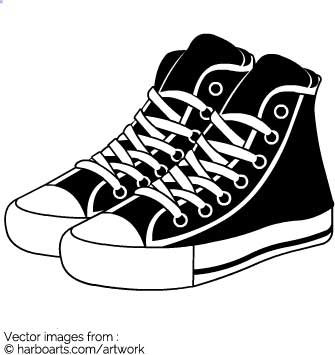 Converse Shoes Vector at Vectorified.com | Collection of Converse Shoes ...