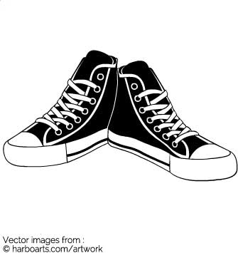 Converse Shoes Vector at Vectorified.com | Collection of Converse Shoes ...