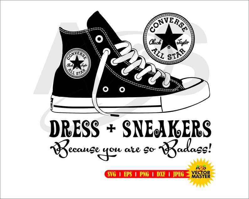 794x635 Badass Converse Cut Or Print Png Etsy