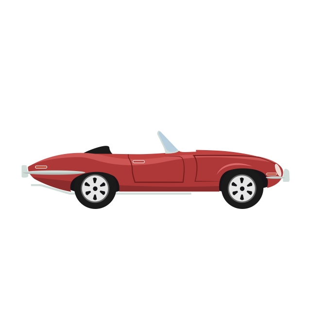 640x640 Classic And Antique Luxury Convertible Car Design, Car, Vector