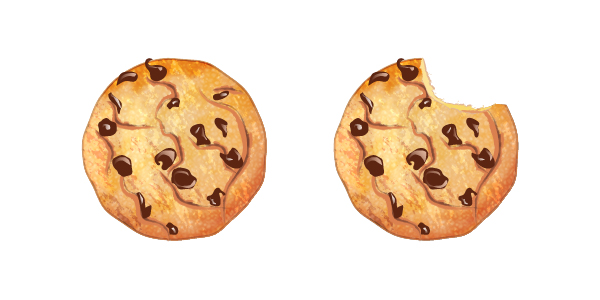 600x300 How To Create A Detailed Chocolate Chip Cookie In Adobe Illustrator