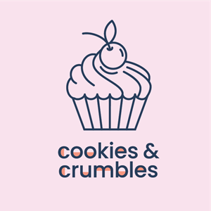 300x300 Cookies Crumbles Logo Vector