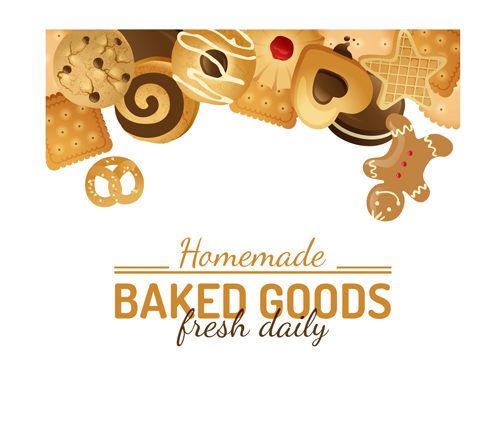 500x444 Delicious Cookies Creative Background Free Download