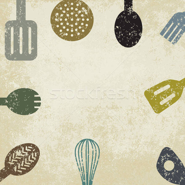 Vintage Cooking Themed Background Vector Illustration Aleksandra 600x600 Vintage Cooking Themed Background Vector Illustration Aleksandra