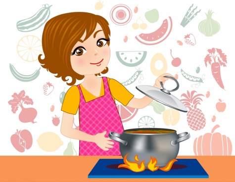 Cook Free Vector Download 475x368 Cook Free Vector Download
