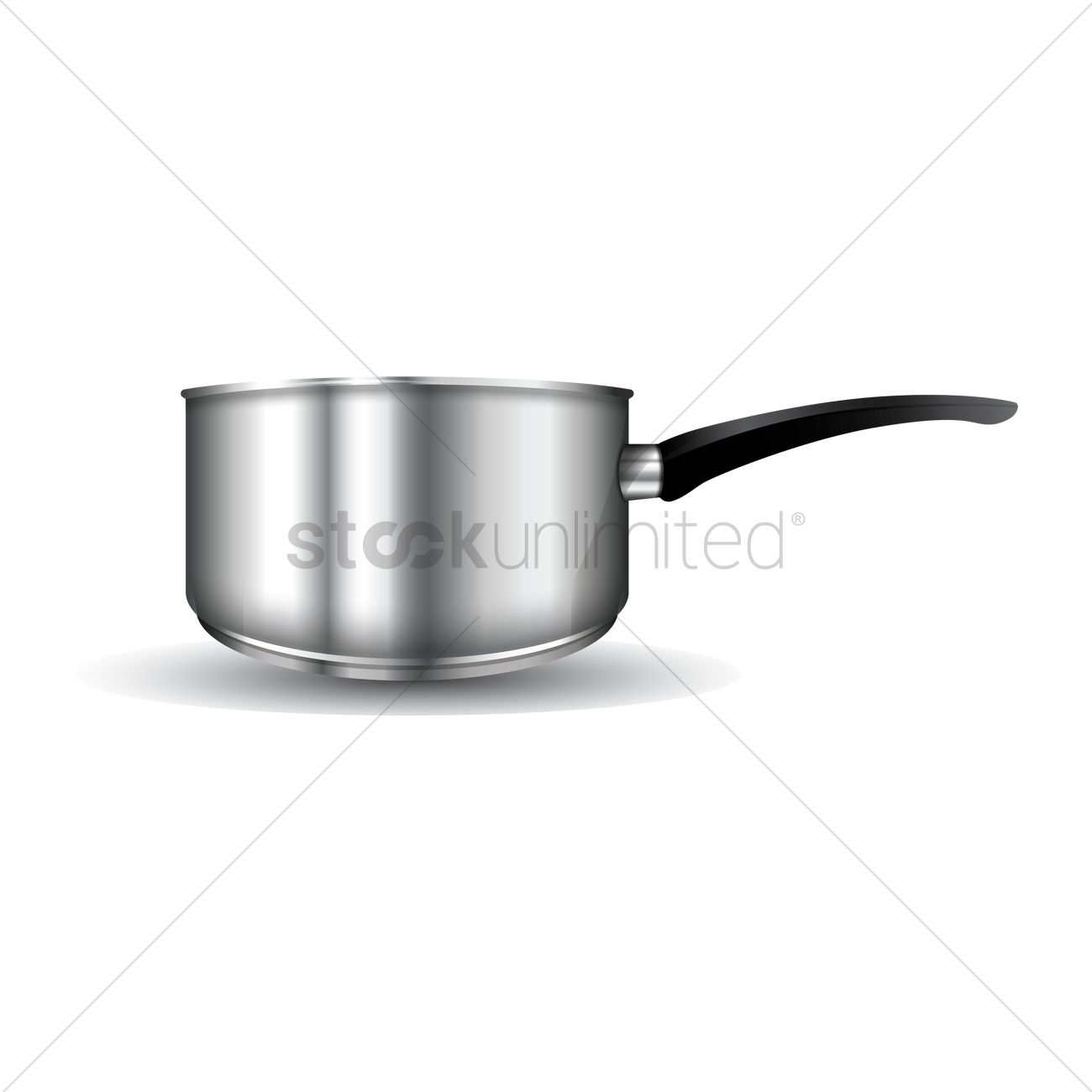 Cooking Pan Vector Image 1300x1300 Cooking Pan Vector Image