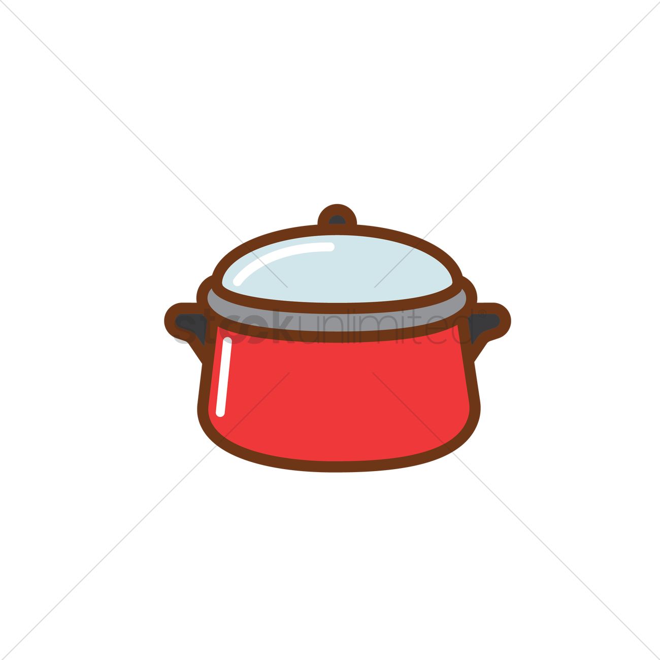 Cooking Pot Vector Image 1300x1300 Cooking Pot Vector Image