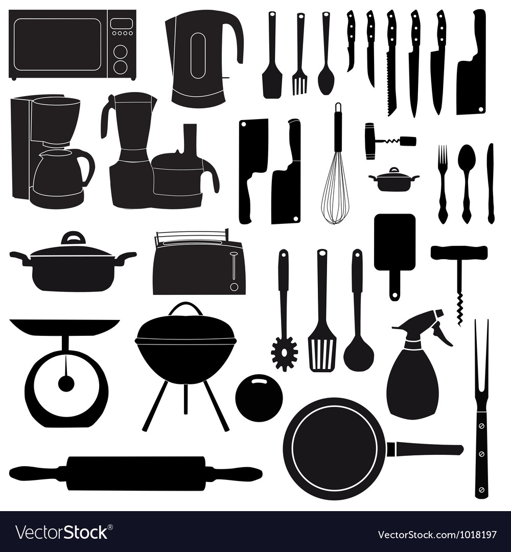 1000x1080 Kitchen Utensils Vector Appsforarduino