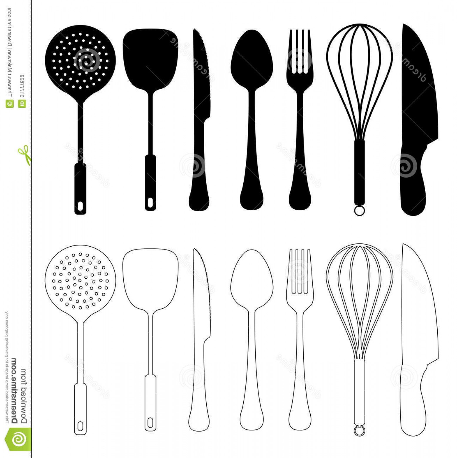 1555x1560 Cooking Utensils Clip Art Vector Hoodamathrun