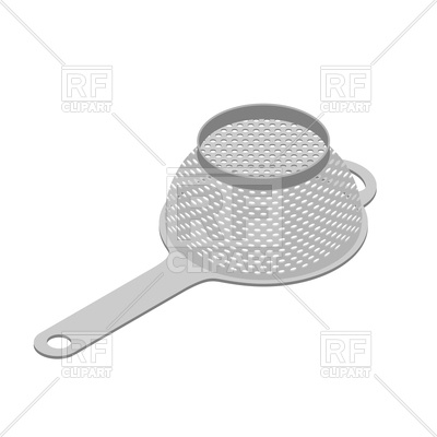 400x400 Grey Colander