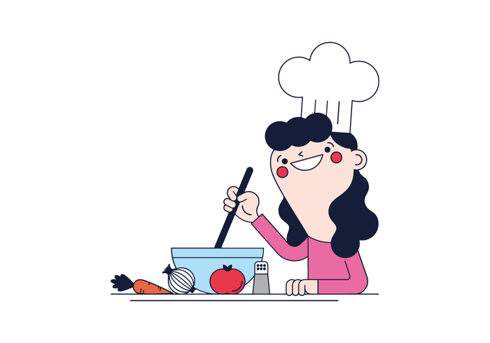 700x490 Free Cooking Vector