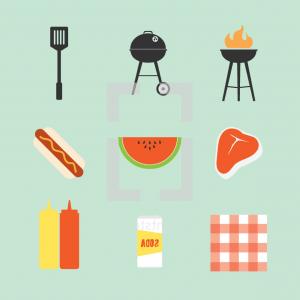 300x300 Grilling Grill Cookout Bbq Barbecue Mustard Ketchup Soda