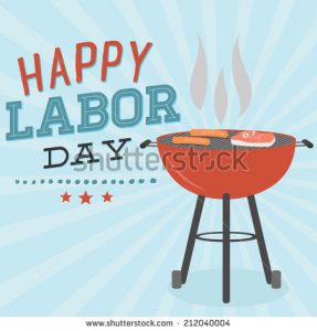 287x300 Stock Vector Happy Labor Day Grill Barbecue Bbq Cookout Vector Hot