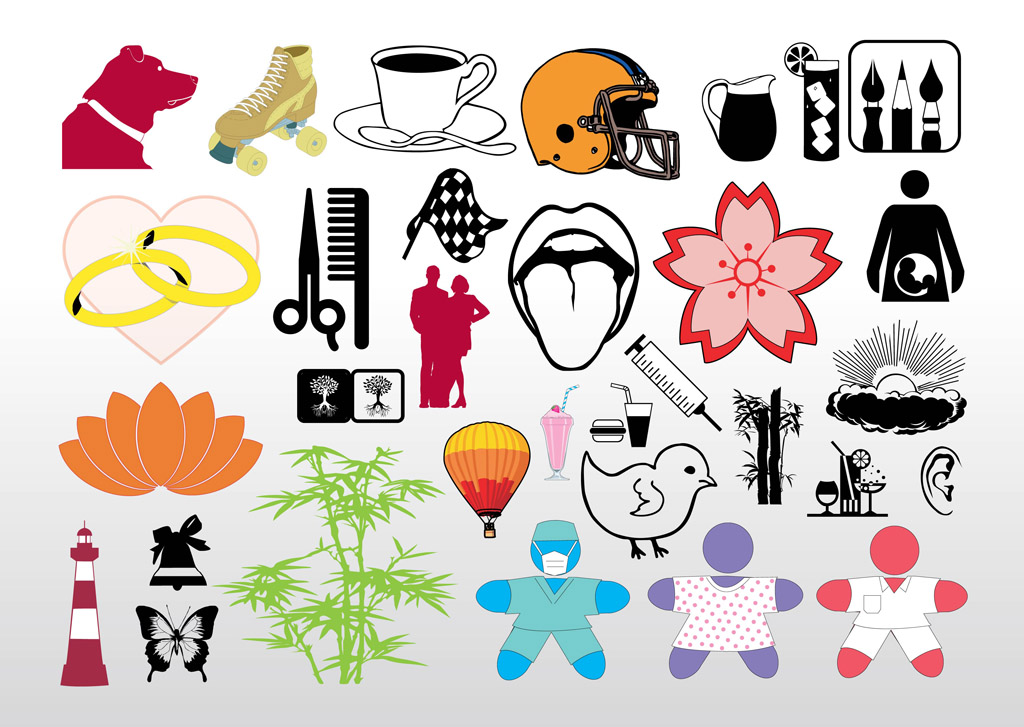 1024x727 Cool Vector Clip Art Pack Free Vectors Ui Download