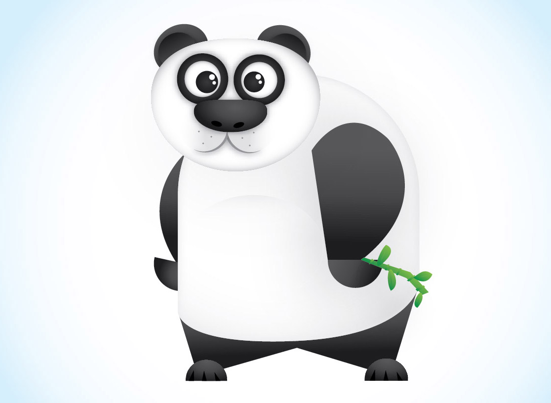 1116x816 Create A Cool Vector Panda Character In Illustrator