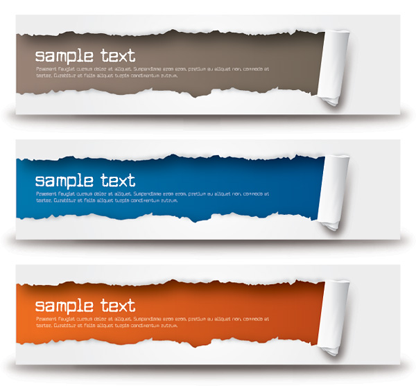 600x557 Awesome Free Vector Website Banners Creative Beacon