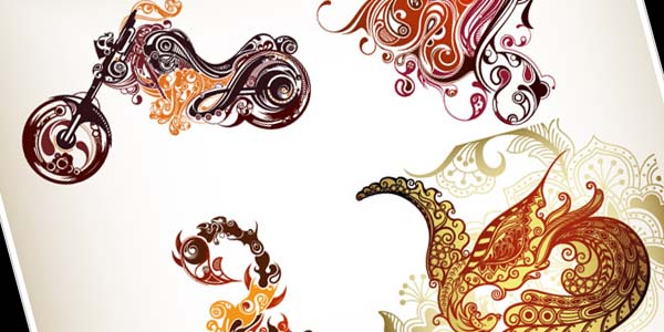 600x300 Free Vector Designs Vector Materials Vector Art