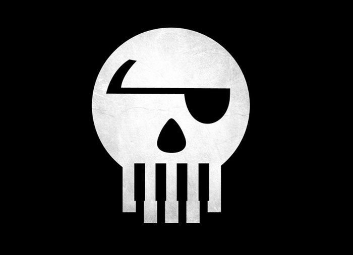 700x506 Music Piracy Cool Vector T Shirt Design Idea Clothes Shirt