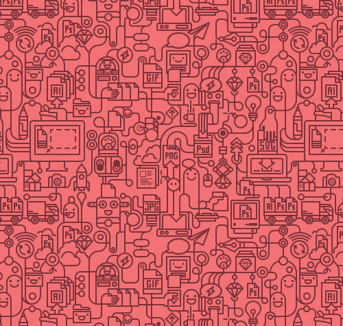 500x475 Pattern Design Seamless Free Vector Patterns Pattern