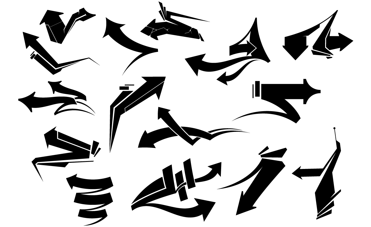 1270x778 Adobe Illustrator Arrows Vector Pack