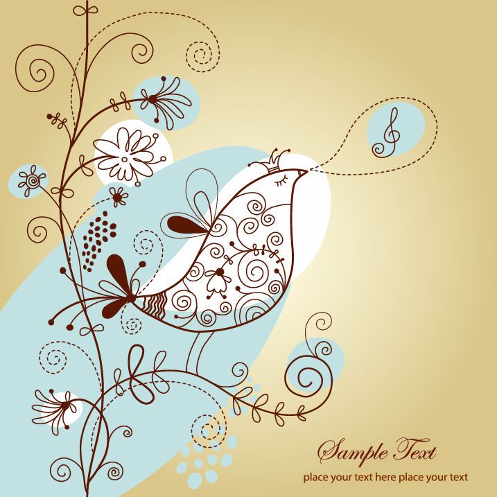 Cool Vector Bird Illustration From Birds 717x717 Cool Vector Bird Illustration From Birds
