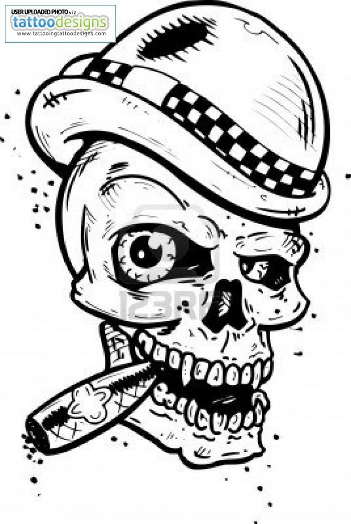This Is A Really Cool Vector Tattoo I Love Skulls As A Work 700x1045 This Is A Really Cool Vector Tattoo I Love Skulls As A Work